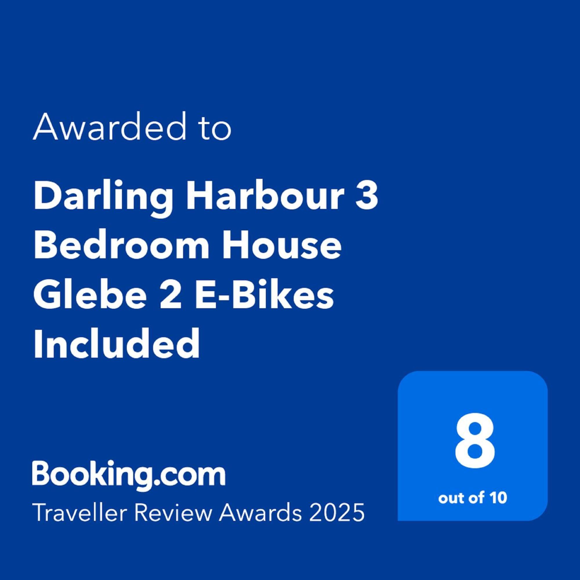 Darling Harbour 3 Bedroom House Glebe 2 E-Bikes Included Sydney Exterior foto